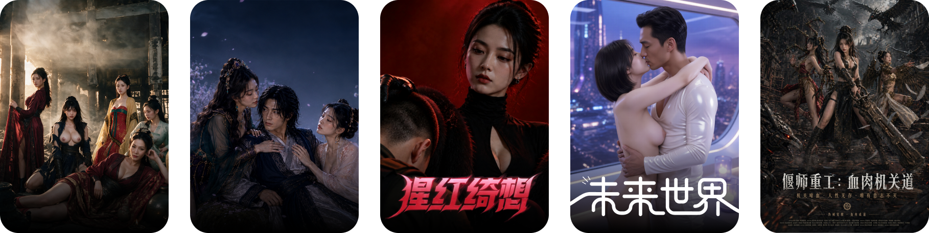 竖屏短剧封面合集